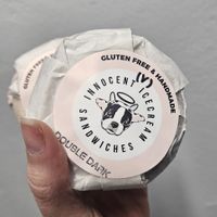 Ice cream sandwiches to go at Innocent Ice Cream Parlour in Vancouver