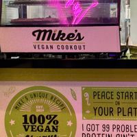   at Mike's Vegan Grill in Greensboro