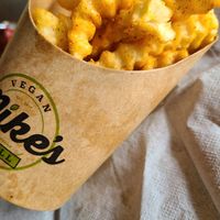 Seasoned Fries at Mike's Vegan Grill in Greensboro