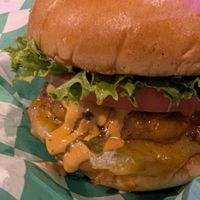 Buffalo Chicken sandwich at Mike's Vegan Grill in Greensboro
