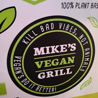 Love the messaging! It's so encouraging to see places that get it. #Veganuary at Mike's Vegan Grill in Greensboro