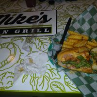 Philly sandwich at Mike's Vegan Grill in Greensboro