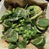 “Zen Bowl” to go - flavors were ok, but not built with care  at Gather Cafe Bistro Bar in Talent