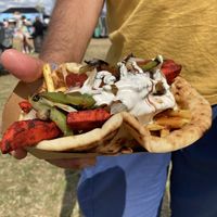 Chic*en tikka nan  at Dhil's in Wigston