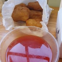 Vegan chicken balls at Taste Chinese TakeAway in Ripon