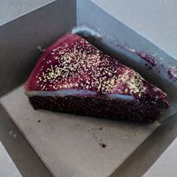 Red velvet cake at Café Nord in Luzern