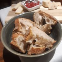 Vegan cheese plate at Il Rovescio in Bologna