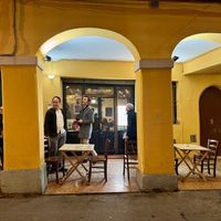 from the outside at Il Rovescio in Bologna