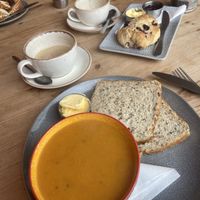   at Reggie's Cafe in Whitley Bay