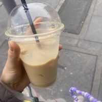 iced soya latte  at Mughead Coffee in South East London