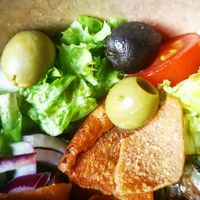 Falafel Salad at Fill Full in Aachen