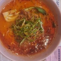 Spicy miso ramen with plant based pork at House of Fu in Leeds