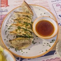 Squash, tofu & ginger gyoza at House of Fu in Leeds