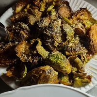 Brussel sprouts at Bootleg Social Lounge in Paddington