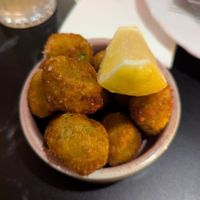 Fried Olives at Bootleg Social Lounge in Paddington