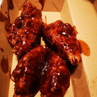 BBQ wings at Temple of Seitan - Brixton in London