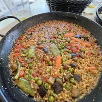 Vegan Paella  at Izaro in Bermeo