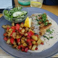 Tagesgericht at Cantinho do Mercado in Vila Nova De Milfontes