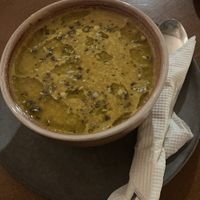 Vegetable cream soup   at Cantinho do Mercado in Vila Nova De Milfontes