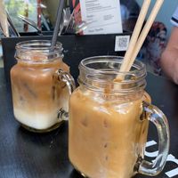 Iced coffee💜  at Mr NonNo - Center in Rotterdam