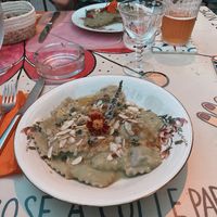 Ravioli  at Amaranto Bistrot in Finale Ligure