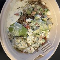 Falafel crunch at CAVA in Woburn