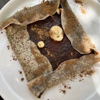 Crepe with homemade Nutella   at Verv Kitchen in Bucharest