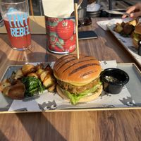 Garten Pesto Burger   at The Castle in Nottingham