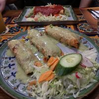 Trio Enchiladas at Azteca Mexicana in Mannheim