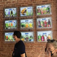 Insider (tiny) juice-shop. at Hawa in New York City