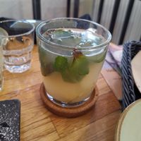 Frischer Zitrone-Ingwer-Minze Tee at Snackwunder in Osnabrueck