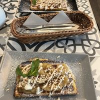 Waffles with Apple & nuts   at Snackwunder in Osnabrueck