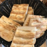 Delicious bread at Gokyuzu in North London