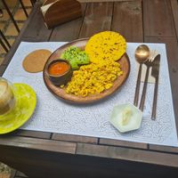 Perfect breakfast at AMA in Medellin