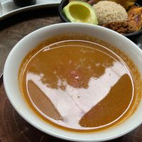 Soup - with beans   at AMA in Medellin