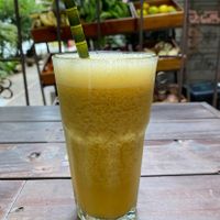Jugo de Maracuya (passionfruit juice)  at AMA in Medellin