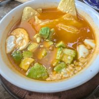 Part of the Mexican dish at AMA in Medellin