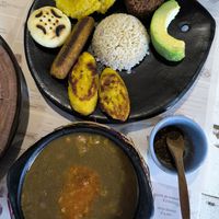 Bandeja paisa at AMA in Medellin