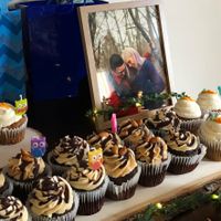 Baby Shower Cupcakes at Wildflour Vegan Bakery and Juice Bar in Pawtucket