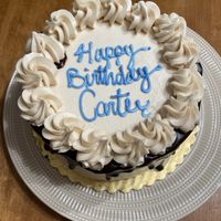 6 inch chocolate cake with espresso frosting   at Wildflour Vegan Bakery and Juice Bar in Pawtucket