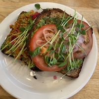 Toast’s  at Wildflour Vegan Bakery and Juice Bar in Pawtucket