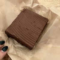 Chocolate brownie !  at Wildflour Vegan Bakery and Juice Bar in Pawtucket