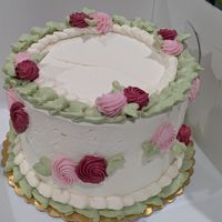 This was a pre-ordered Valentine's Day cake from their website. It was the right amount of frosting and raspberry filling for the cake. at Wildflour Vegan Bakery and Juice Bar in Pawtucket