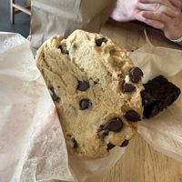 Chocolate chip cookie  at Wildflour Vegan Bakery and Juice Bar in Pawtucket