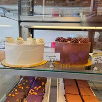 Vegan cakes at Wildflour Vegan Bakery and Juice Bar in Pawtucket