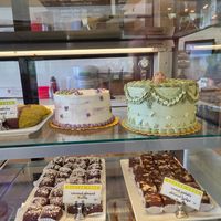 Vegan cakes and fudge at Wildflour Vegan Bakery and Juice Bar in Pawtucket