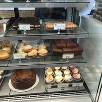 More bakery case at Wildflour Vegan Bakery and Juice Bar in Pawtucket