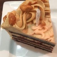 Birthday cake  at Wildflour Vegan Bakery and Juice Bar in Pawtucket