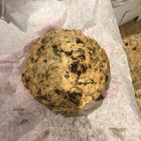 Granola scone at Wildflour Vegan Bakery and Juice Bar in Pawtucket