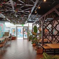 Interior at Oh Poké in Uppsala